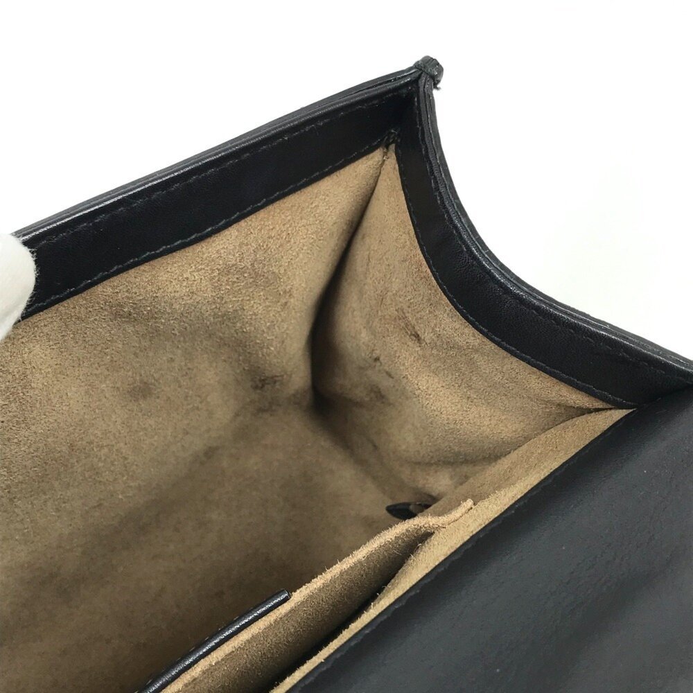 GUCCI Authentic Black Leather Shoulder Bag - Picture 13 of 16